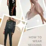 How to wear sequins.