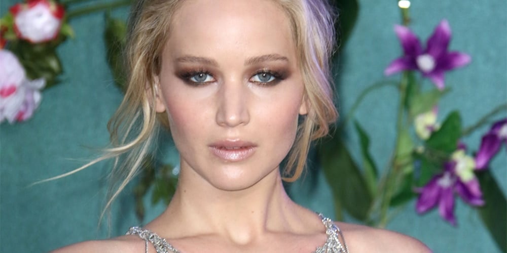 Close up of Jennifer Lawrence